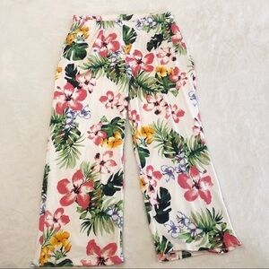 Cozy Rozy California Butter Soft Hawaiian Floral PJ Bottoms